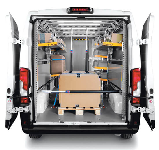 ERKE Equipamiento para Vehiculos - Estanterías plegables para furgoneta de  Modul System